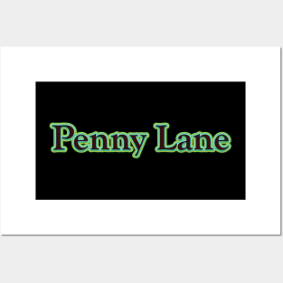 Penny Lane (The Beatles) Posters and Art